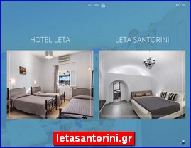 Hotels in Greece, letasantorini.gr