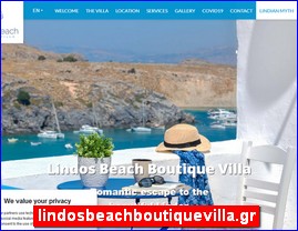 Hotels in Greece, lindosbeachboutiquevilla.gr