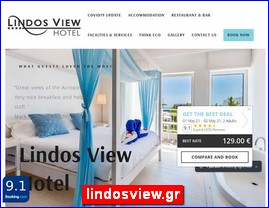 Hotels in Greece, lindosview.gr