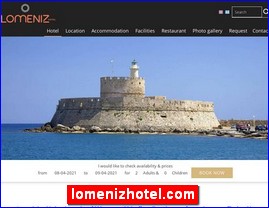 Hotels in Greece, lomenizhotel.com