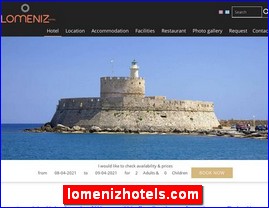 Hotels in Greece, lomenizhotels.com