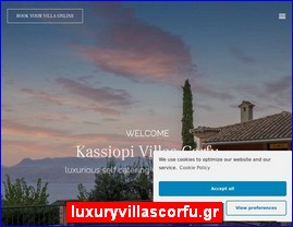 Hotels in Greece, luxuryvillascorfu.gr