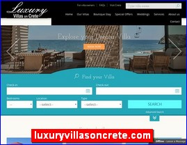 Hotels in Greece, luxuryvillasoncrete.com