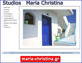 Hotels in Greece, maria-christina.gr