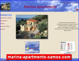 Hotels in Greece, marina-apartments-samos.com