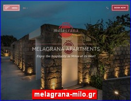 Hotels in Greece, melagrana-milo.gr