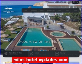 Hotels in Greece, milos-hotel-cyclades.com