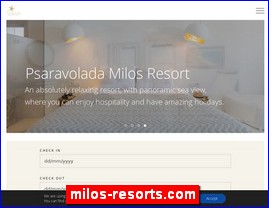 Hotels in Greece, milos-resorts.com