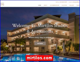 Hotels in Greece, mirtilos.com