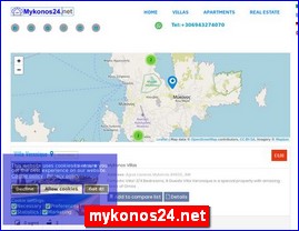 Hotels in Greece, mykonos24.net