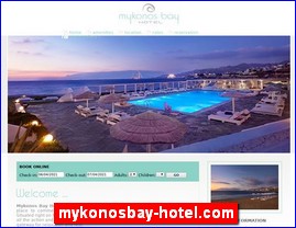 Hotels in Greece, mykonosbay-hotel.com