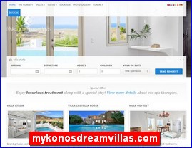 Hotels in Greece, mykonosdreamvillas.com