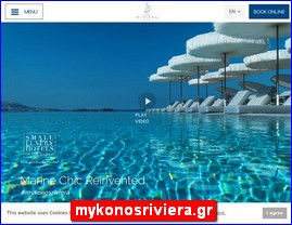 Hotels in Greece, mykonosriviera.gr