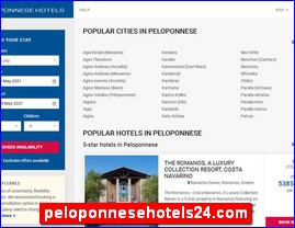 Hotels in Greece, peloponnesehotels24.com