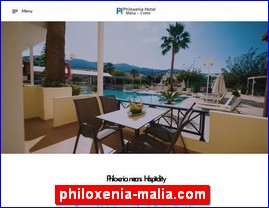 Hotels in Greece, philoxenia-malia.com