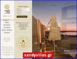 Hotels in Greece, sandyvillas.gr