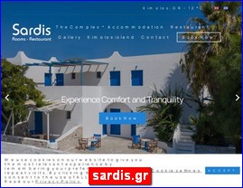 Hotels in Greece, sardis.gr