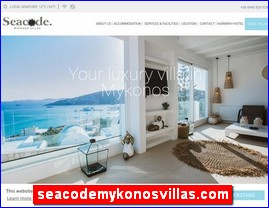 Hotels in Greece, seacodemykonosvillas.com