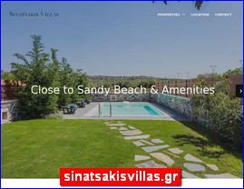 Hotels in Greece, sinatsakisvillas.gr