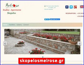 Hotels in Greece, skopelosmelrose.gr