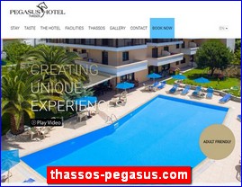 Hotels in Greece, thassos-pegasus.com