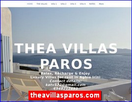 Hotels in Greece, theavillasparos.com