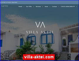 Hotels in Greece, villa-aktei.com