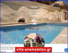 Hotels in Greece, villa-anemomilos.gr