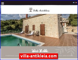 Hotels in Greece, villa-antikleia.com