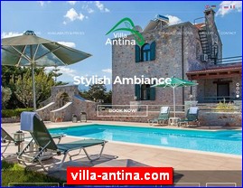 Hotels in Greece, villa-antina.com