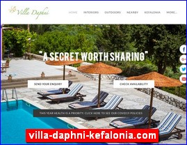 Hotels in Greece, villa-daphni-kefalonia.com