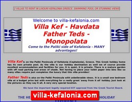 Hotels in Greece, villa-kefalonia.com