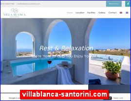 Hotels in Greece, villablanca-santorini.com