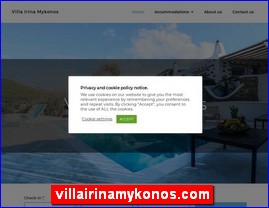 Hotels in Greece, villairinamykonos.com