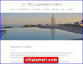 Hotels in Greece, villalamari.com