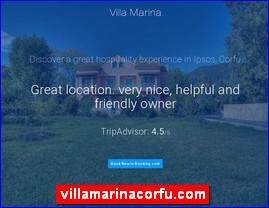 Hotels in Greece, villamarinacorfu.com