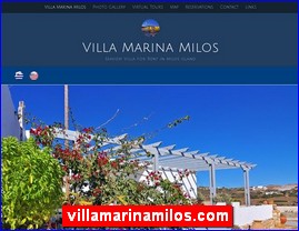 Hotels in Greece, villamarinamilos.com