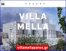 Hotels in Greece, villamellaparos.gr