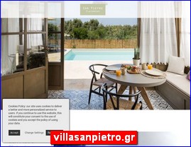 Hotels in Greece, villasanpietro.gr