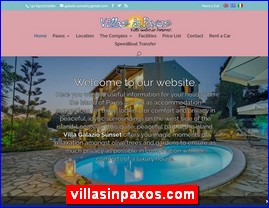 Hotels in Greece, villasinpaxos.com