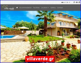 Hotels in Greece, villaverde.gr