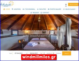 Hotels in Greece, windmillmilos.gr