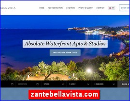 Hotels in Greece, zantebellavista.com