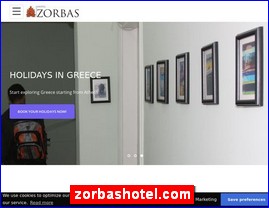 Hotels in Greece, zorbashotel.com