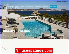 Hotels in Greece, 9musespatmos.com