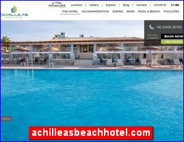 Hotels in Greece, achilleasbeachhotel.com