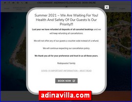 Hotels in Greece, adinavilla.com