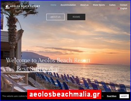 Hotels in Greece, aeolosbeachmalia.gr