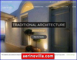 Hotels in Greece, aerinovilla.com