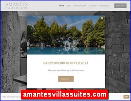 Hotels in Greece, amantesvillassuites.com